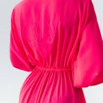 Narzutka plażowa On The Beach Ola Voga neonowy róż