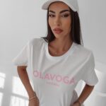 T-shirt bawełniany Sonia Ola Voga biały