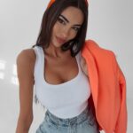 Body prążkowane Lucia Ola Voga białe