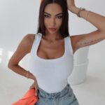 Body prążkowane Lucia Ola Voga białe