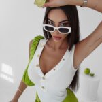 Body rozpinane Ginger Ola Voga ecru