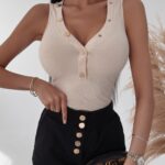 Body rozpinane Ginger Ola Voga beżowe