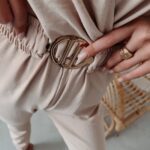 Kombinezon elegancki Heaven Ola Voga beżowy