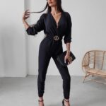 Kombinezon elegancki Heaven Ola Voga czarny