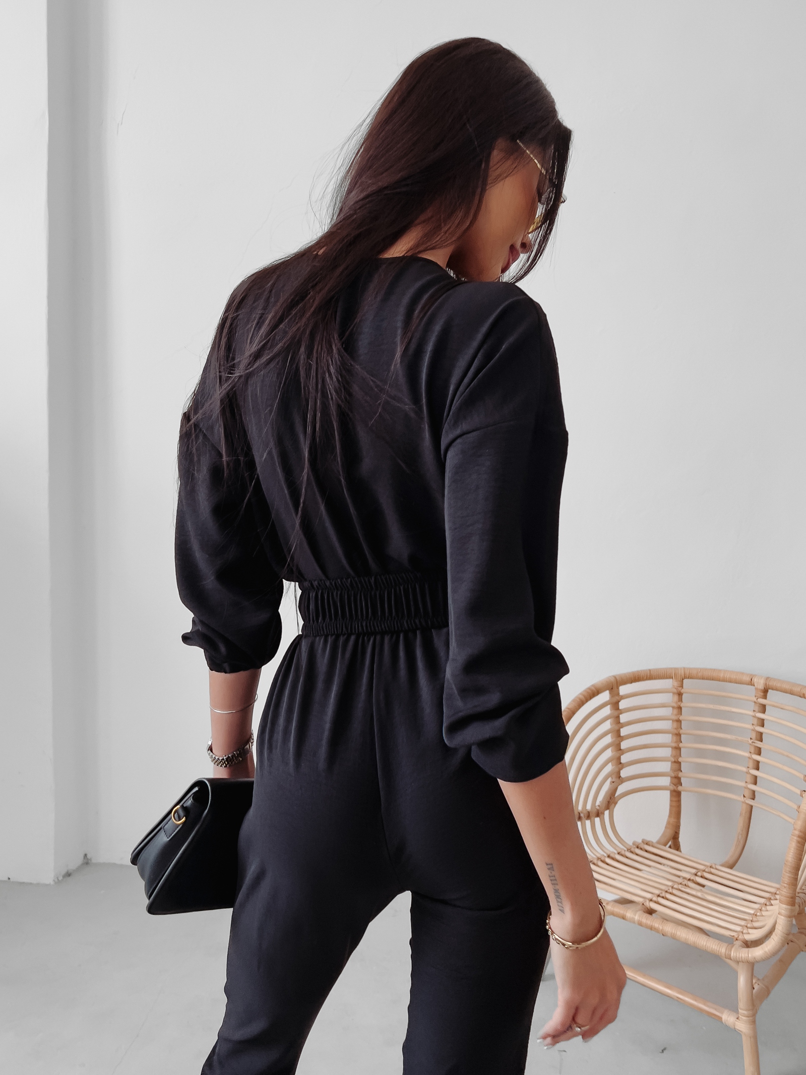 Kombinezon elegancki Heaven Ola Voga czarny Kombinezon elegancki Heaven Ola Voga czarny