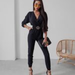 Kombinezon elegancki Heaven Ola Voga czarny