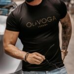 T-shirt męski Hugo Ola Voga czarny