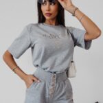 Spodenki casualowe Cherry Ola Voga szare