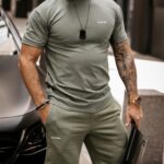 Spodenki bawełniane męskie Luke Ola Voga khaki