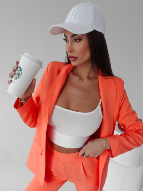 Garnitur casualowy Diva Ola Voga pomarańczowy