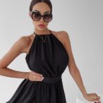 Sukienka koktajlowa Gaja Ola Voga czarna