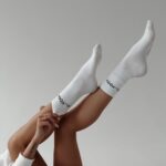 Skarpety damskie bawełniane Classic Ola Voga białe