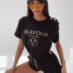 PREORDER Spodenki casualowe Cherry Ola Voga czarne