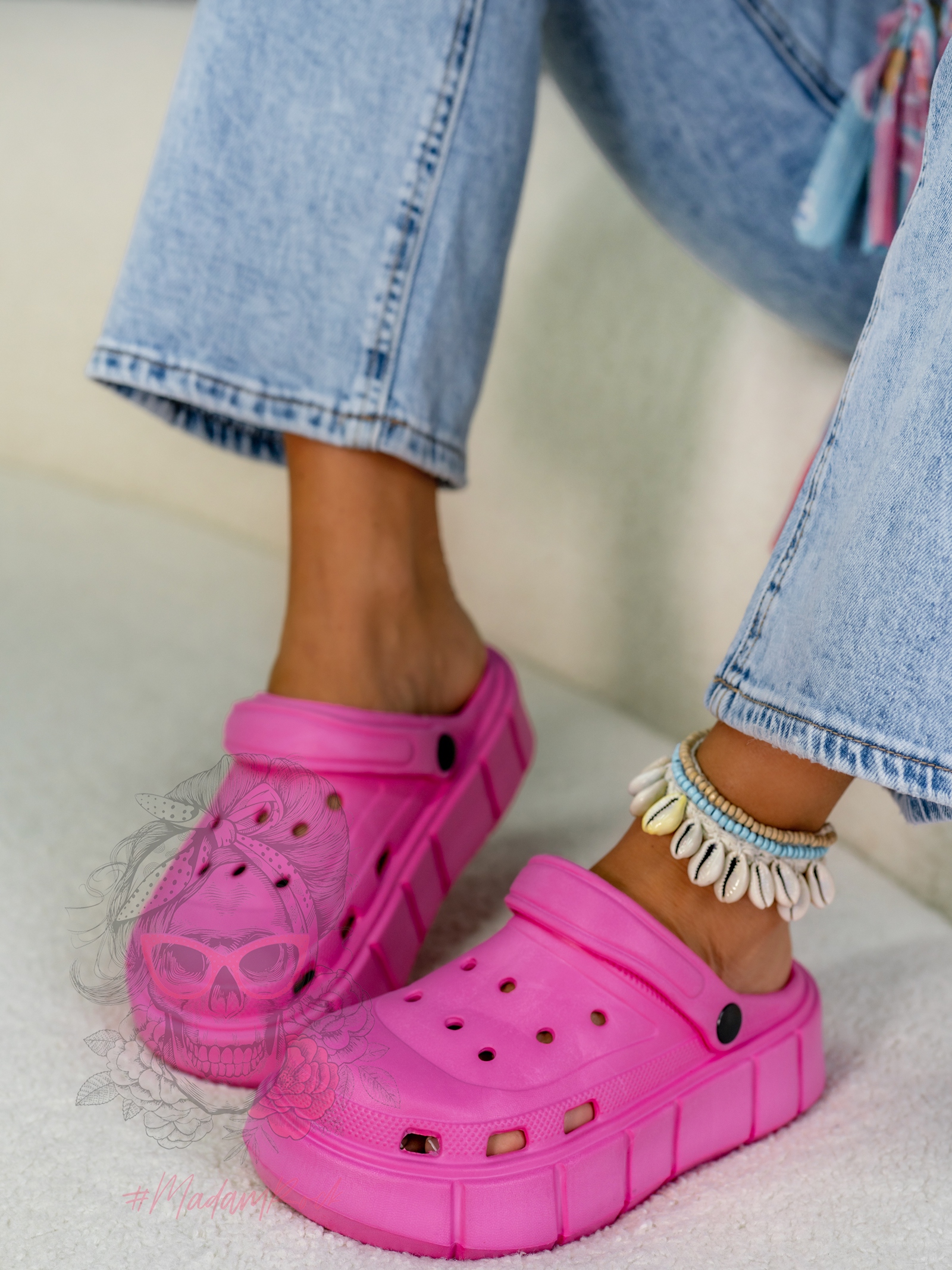 Buty Rock Dopti fuksja