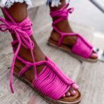 Sandały Madam Pago fuksja