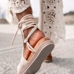 Sandały Madam Pago beżowe