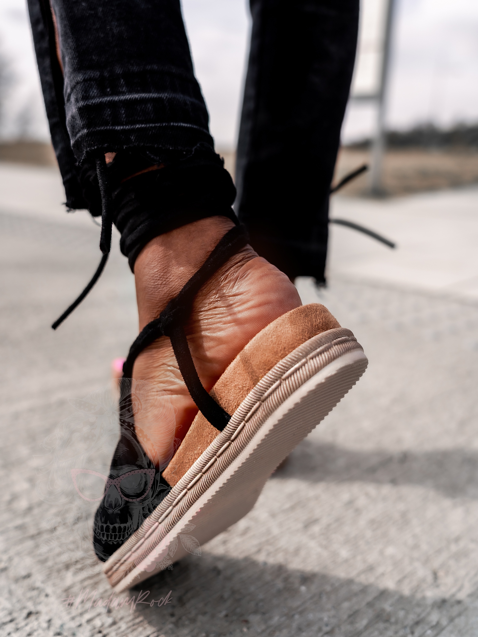 Sandały Madam Pago czarne Sandały Madam Pago czarne