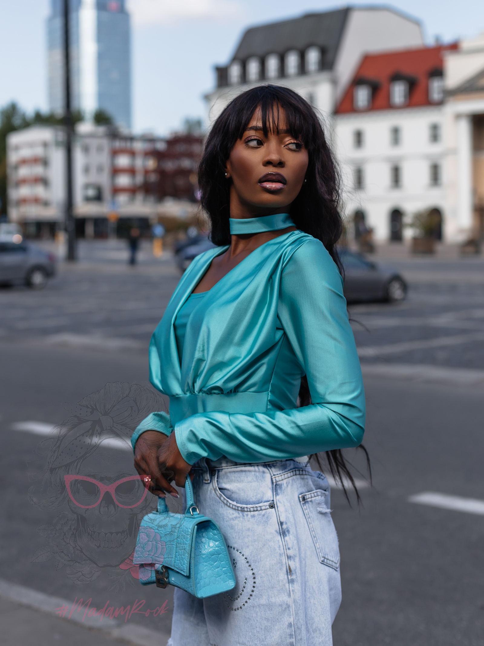 Body lycra Hoker turkusowe Body lycra Hoker turkusowe