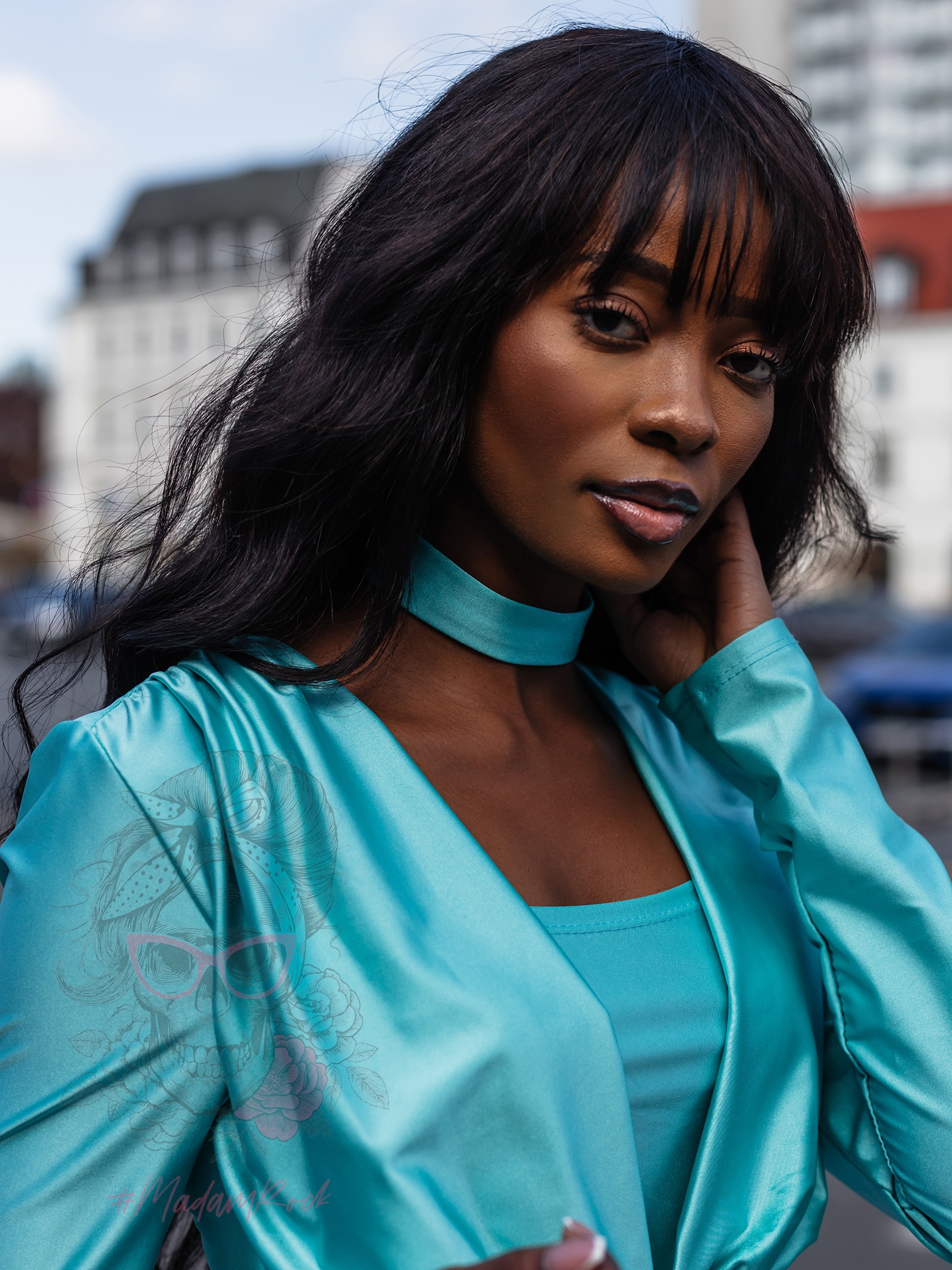 Body lycra Hoker turkusowe Body lycra Hoker turkusowe