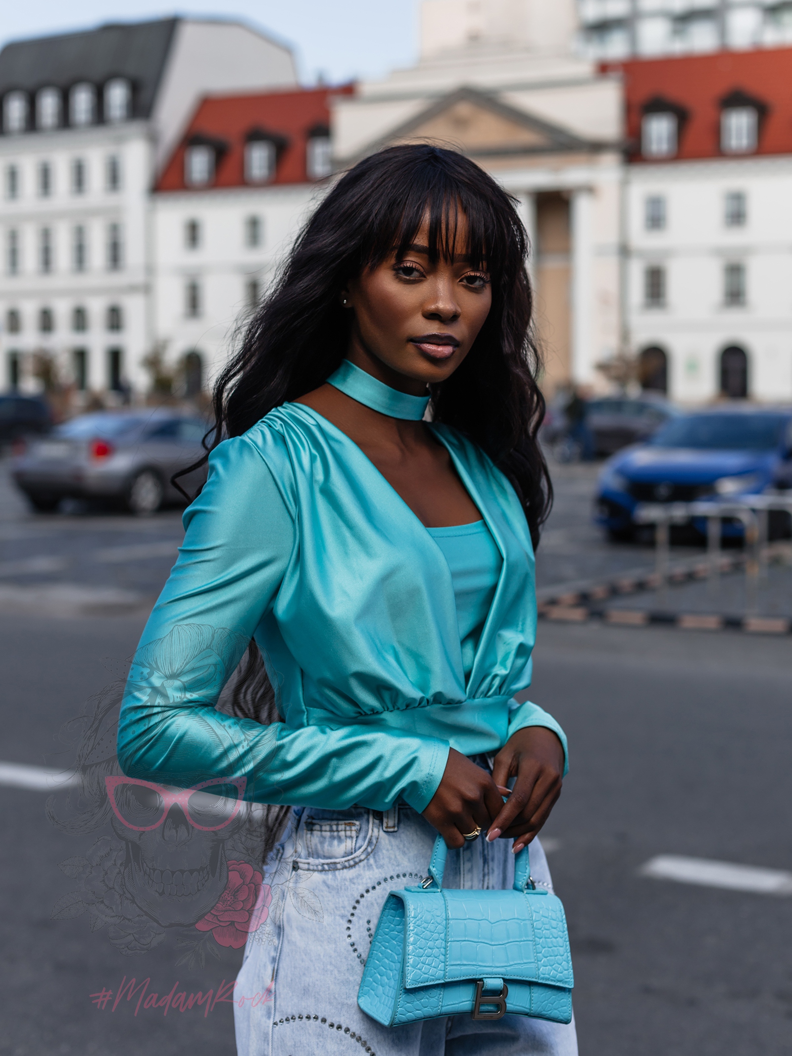 Body lycra Hoker turkusowe Body lycra Hoker turkusowe