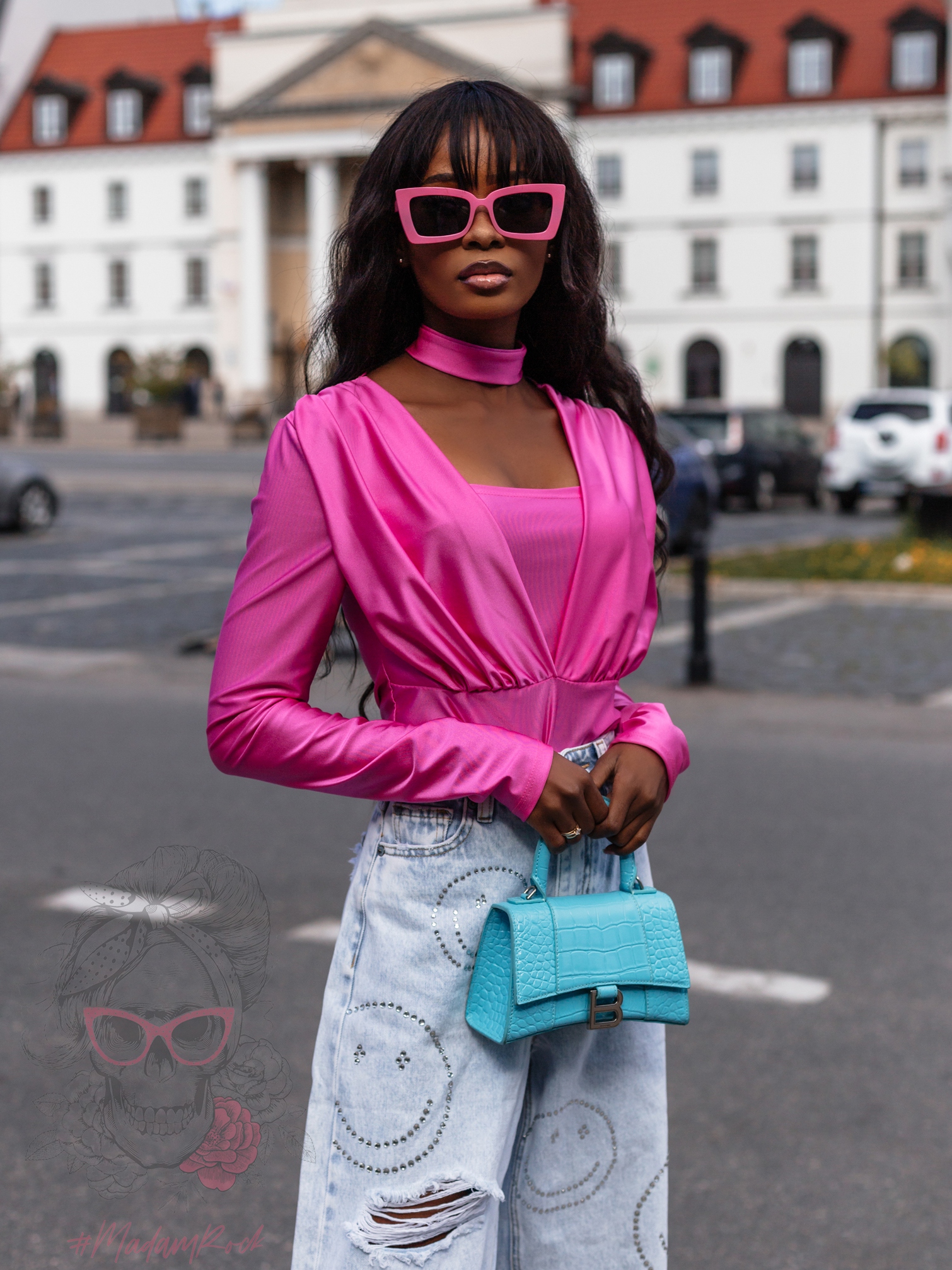 Body lycra Hoker różowe Body lycra Hoker różowe