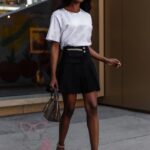 T-shirt bawełniany elegancki Viks biały