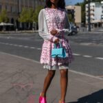 Klapki na platformie Madam Mediolan fuksja