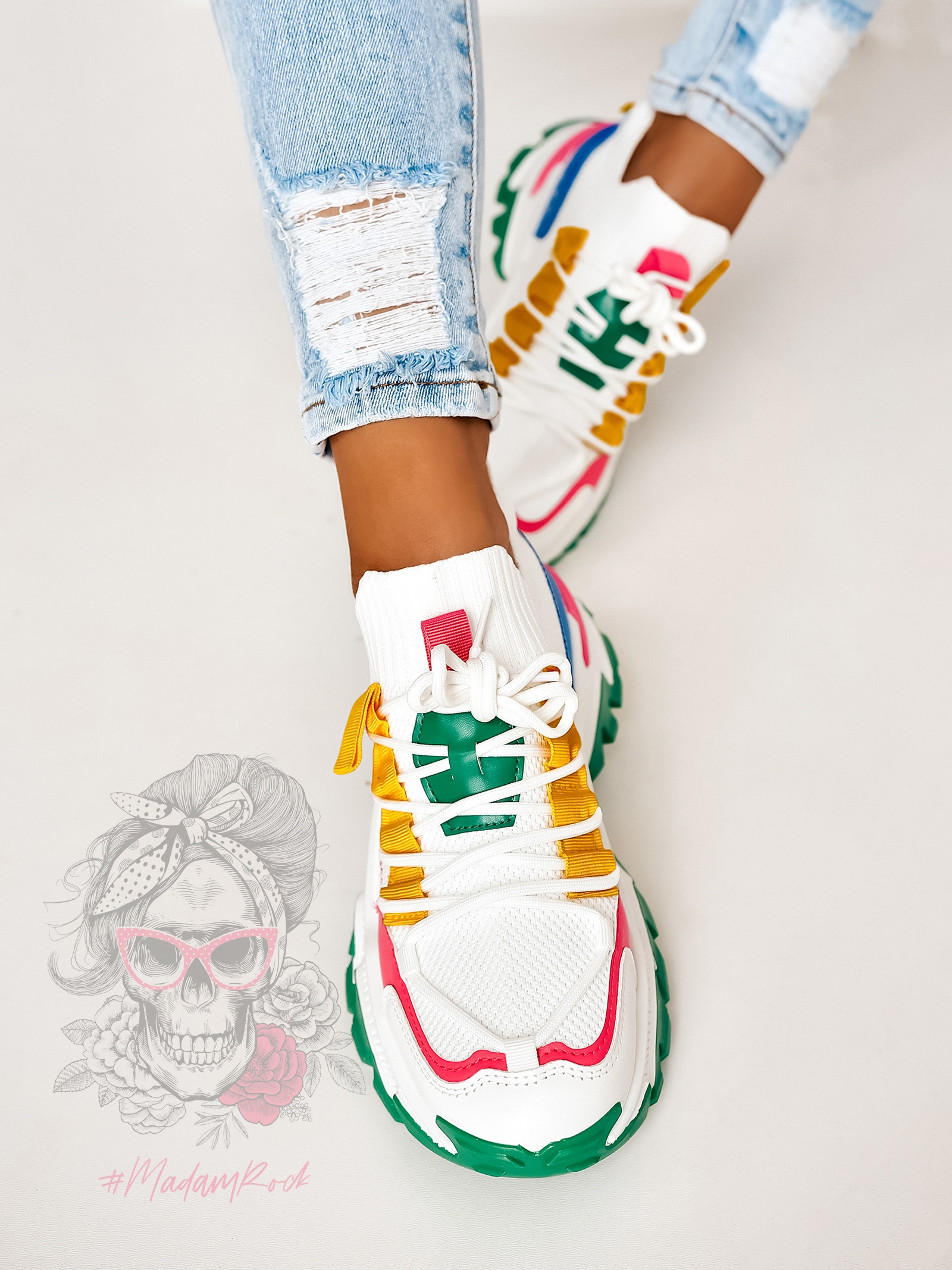 Buty sportowe Madam Runns III zielone