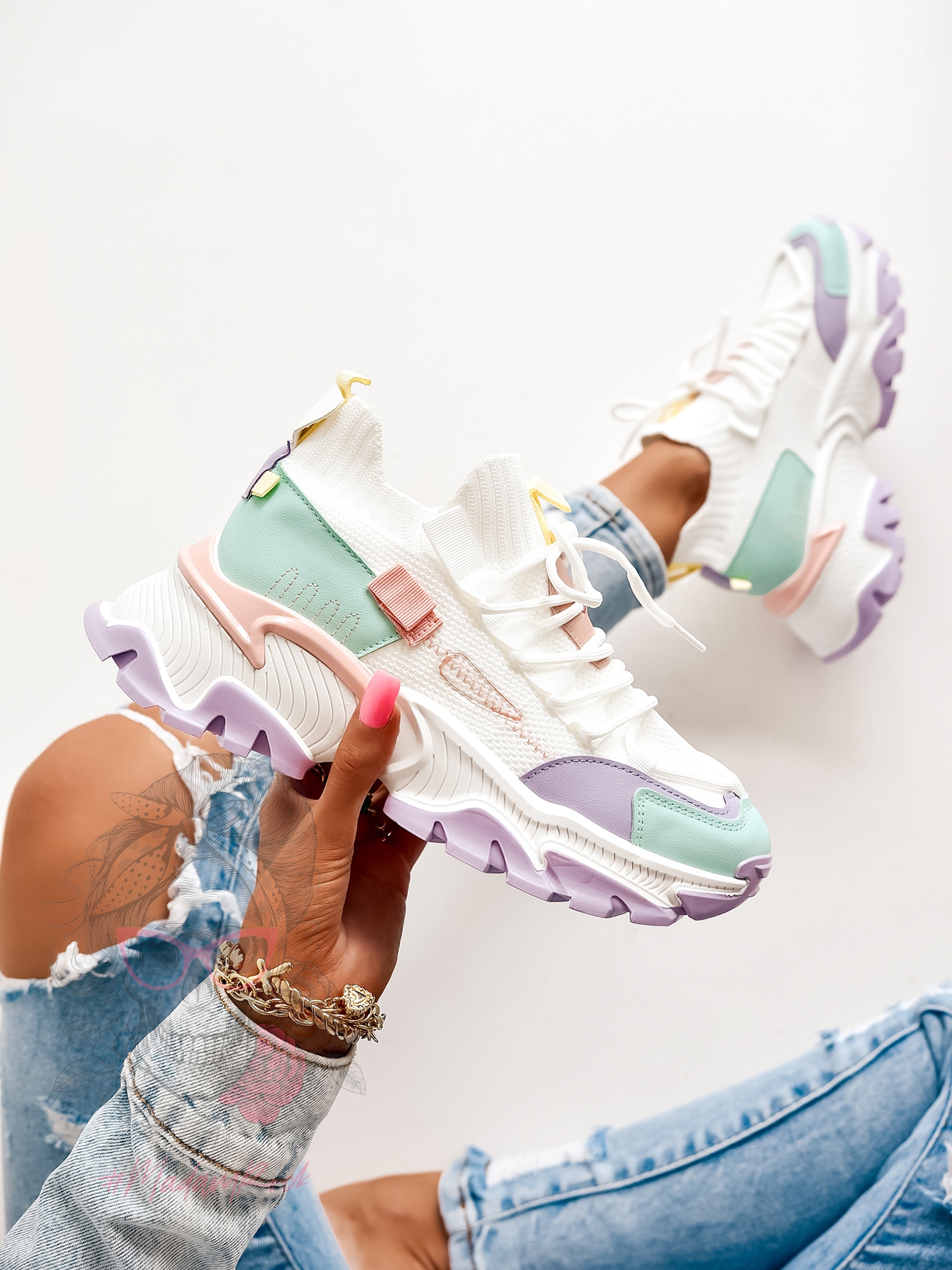 Buty sportowe Madam Runns III fioletowe