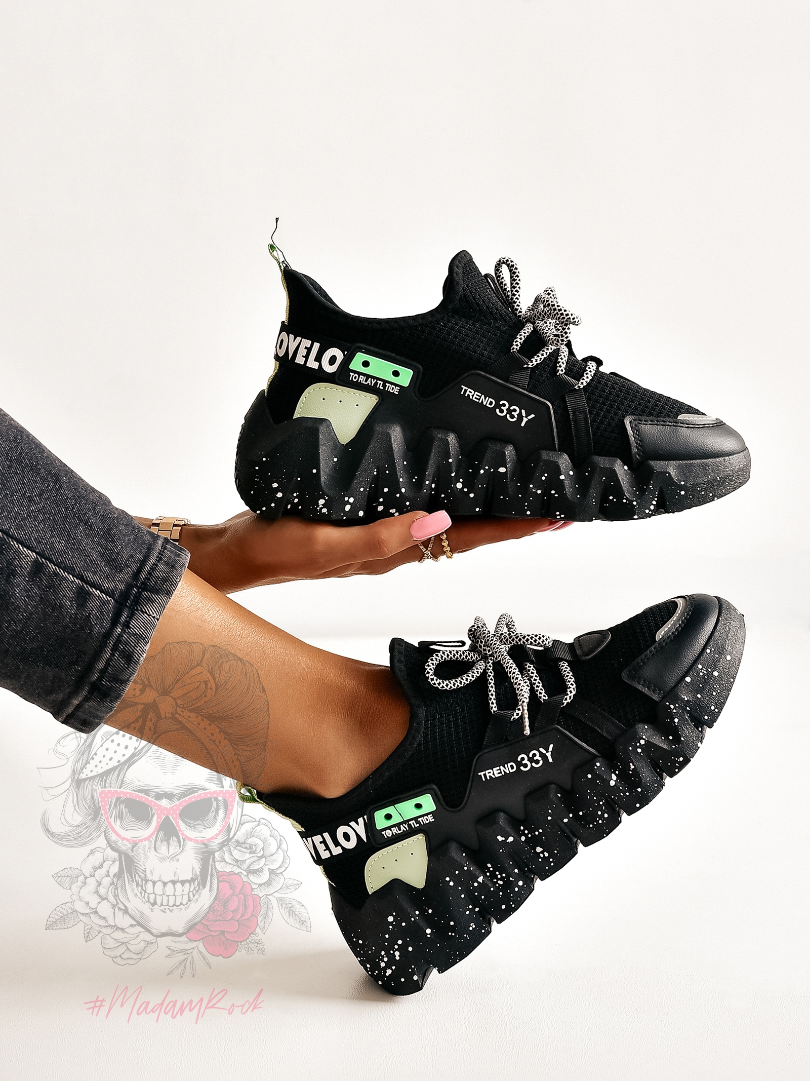 Buty sportowe Madam Balm czarne