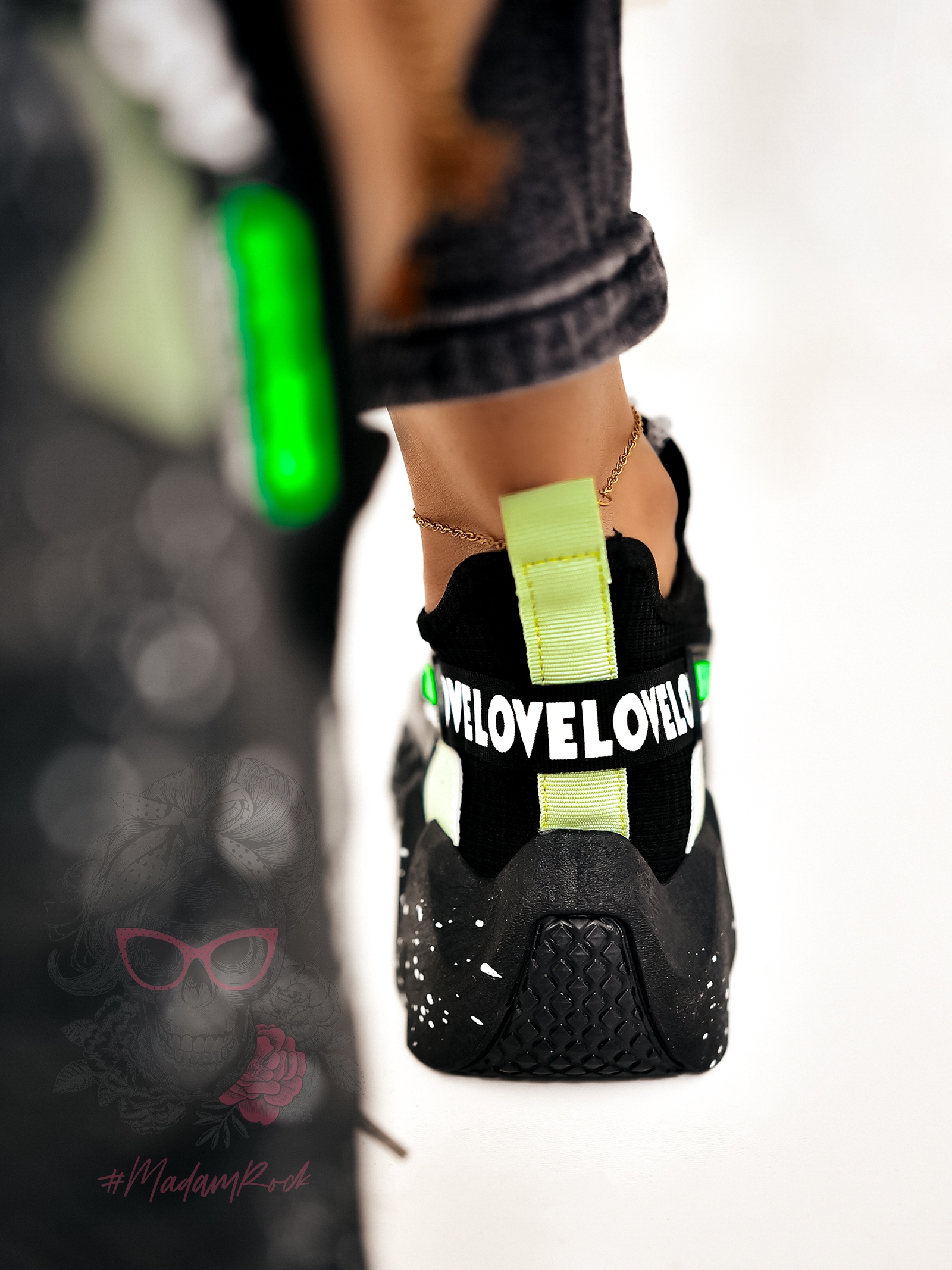 Buty sportowe Madam Balm czarne Buty sportowe Madam Balm czarne