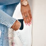 Buty sportowe Madam Upper X białe z czarnym