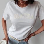 T-shirt klasyczny Virje Ola Voga biały