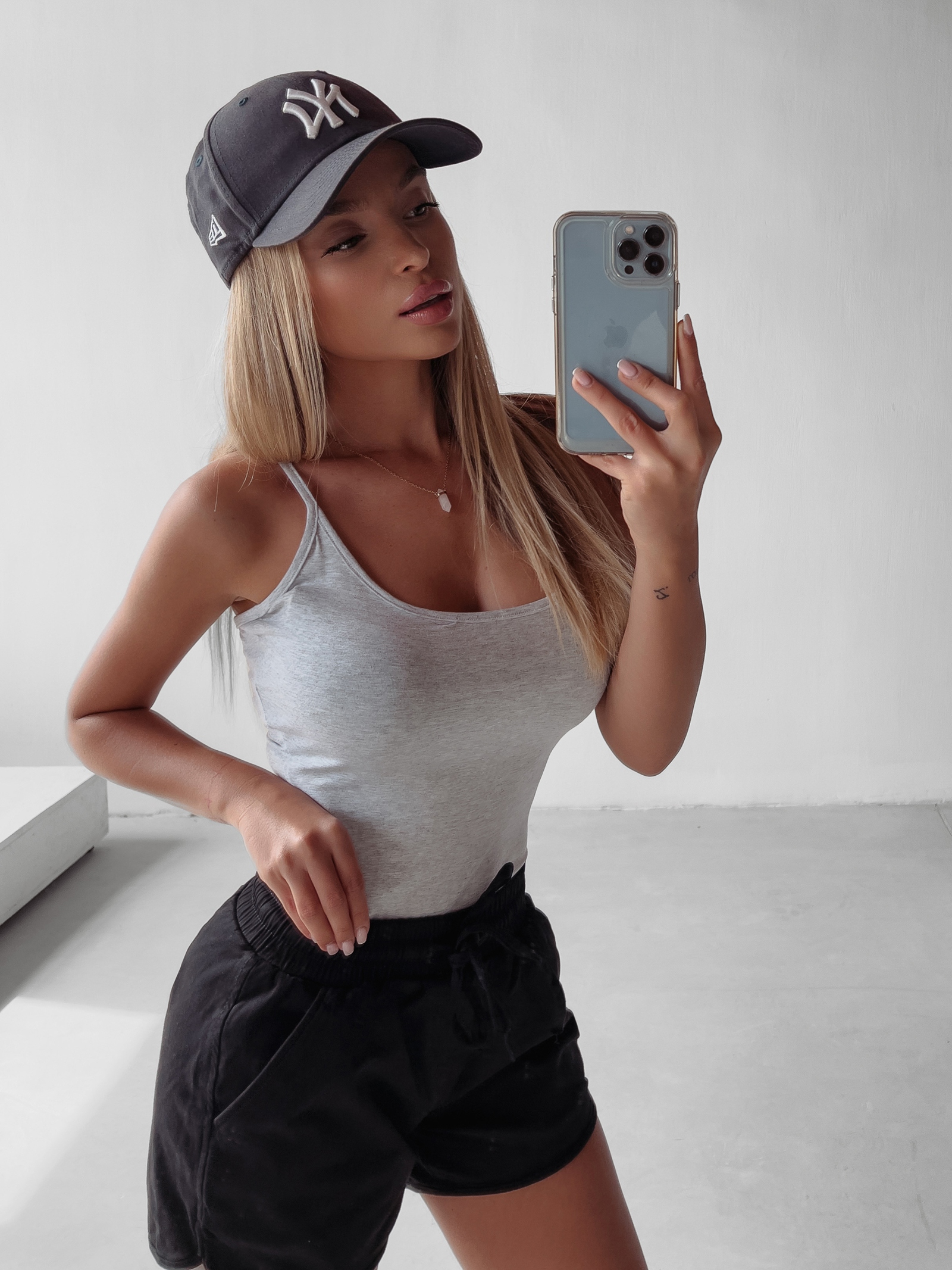 Body dopasowane Darci Ola Voga szare