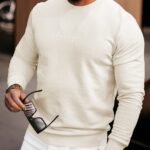 Bluza męska bawełniana Aglaja Ola Voga ecru