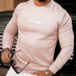 Bluza męska bawełniana Aglaja Ola Voga różowa