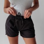 Spodenki bawełniane Belle 7259 Ola Voga czarne