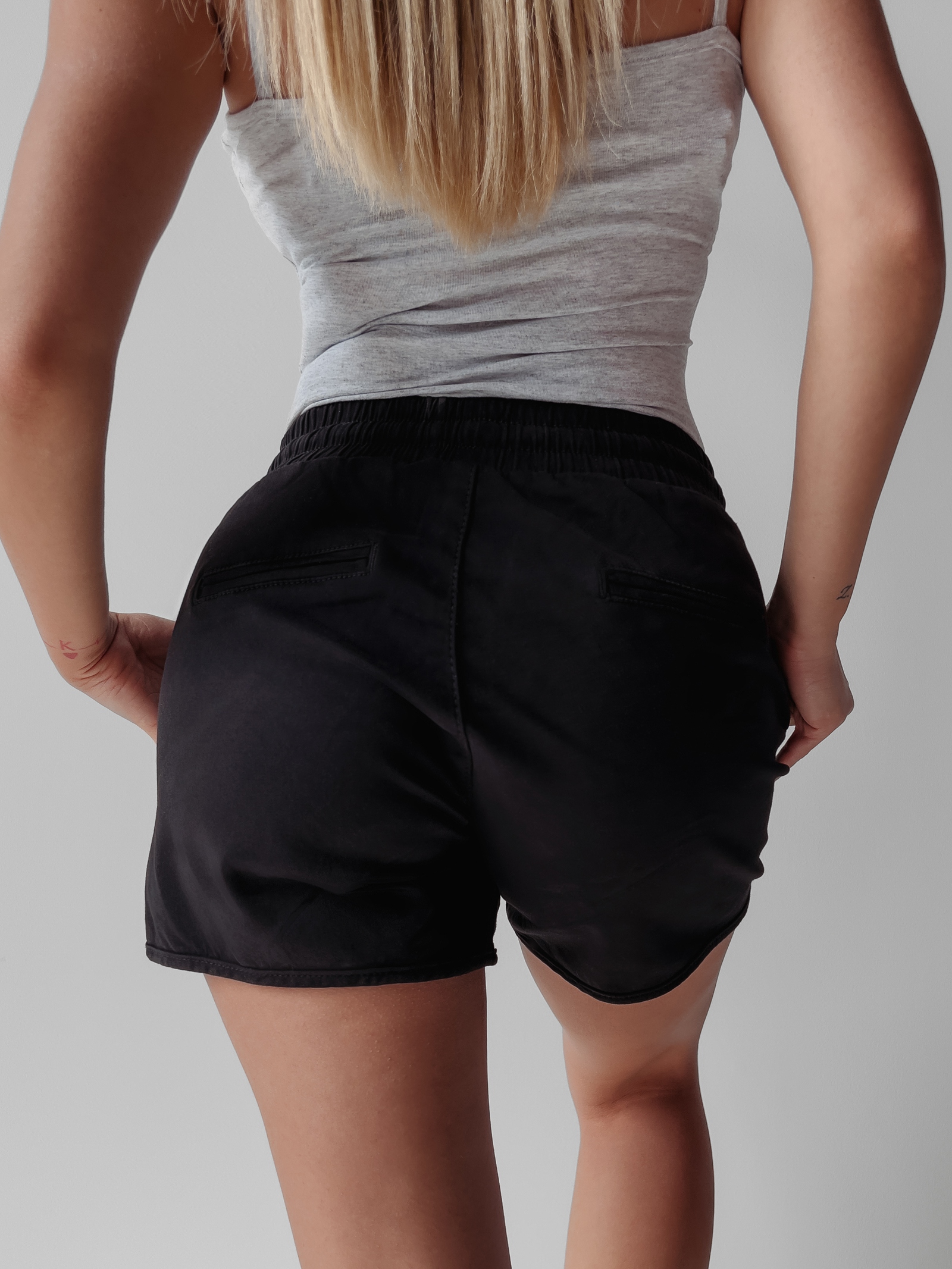 Spodenki bawełniane Belle 7259 Ola Voga czarne