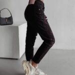 Spodnie jeansowe mom fit Cuba 1013 Ola Voga czarne