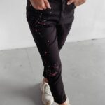 Spodnie jeansowe mom fit Cuba 1013 Ola Voga czarne