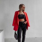 Spodnie jeansowe mom fit Cuba 1013 Ola Voga czarne