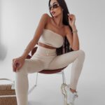 Komplet dopasowany Fatira Ola Voga beżowy