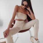 Komplet dopasowany Fatira Ola Voga beżowy