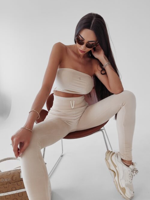 Komplet dopasowany Fatira Ola Voga beżowy