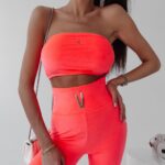 Komplet dopasowany Fatira Ola Voga pomarańczowy