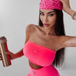 Komplet dopasowany Fatira Ola Voga koralowy