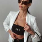 Marynarka klasyczna Ateria Ola Voga ecru