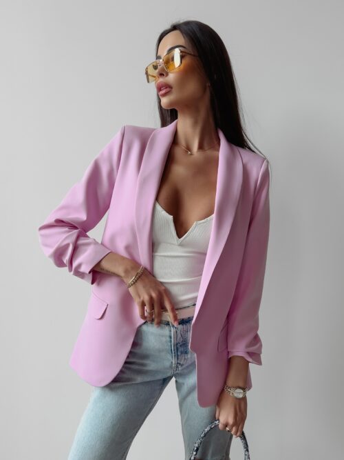 Marynarka klasyczna Ateria Ola Voga różowa