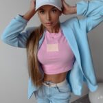 Marynarka klasyczna Ateria Ola Voga błękitna