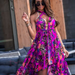 Sukienka 2 in 1 NB Atlantis fiolet